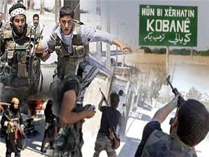 نبرد تنبهتن کردها با تروريستهاي داعش