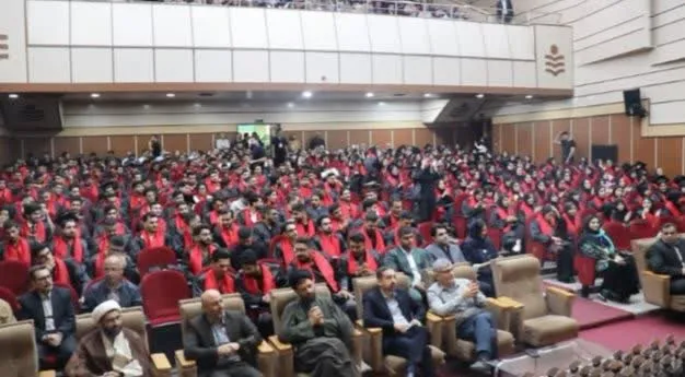برگزاری جشن فارغ‌التحصیلی در دانشگاه صنعتی نوشیروانی بابل
