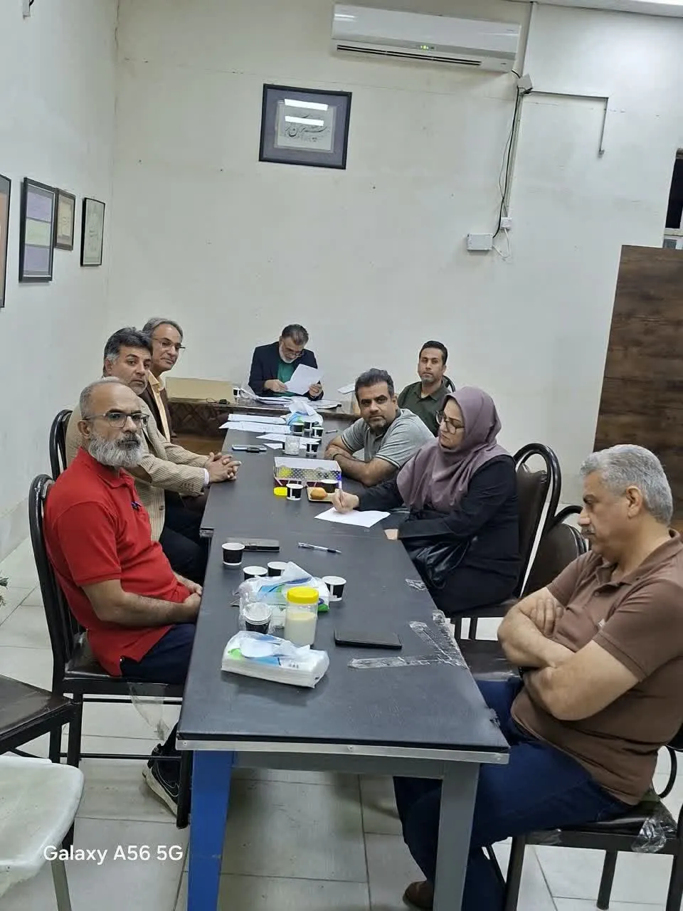 انتخاب مجدد استاد علی ناصری به ریاست انجمن خوشنویسان آبادان