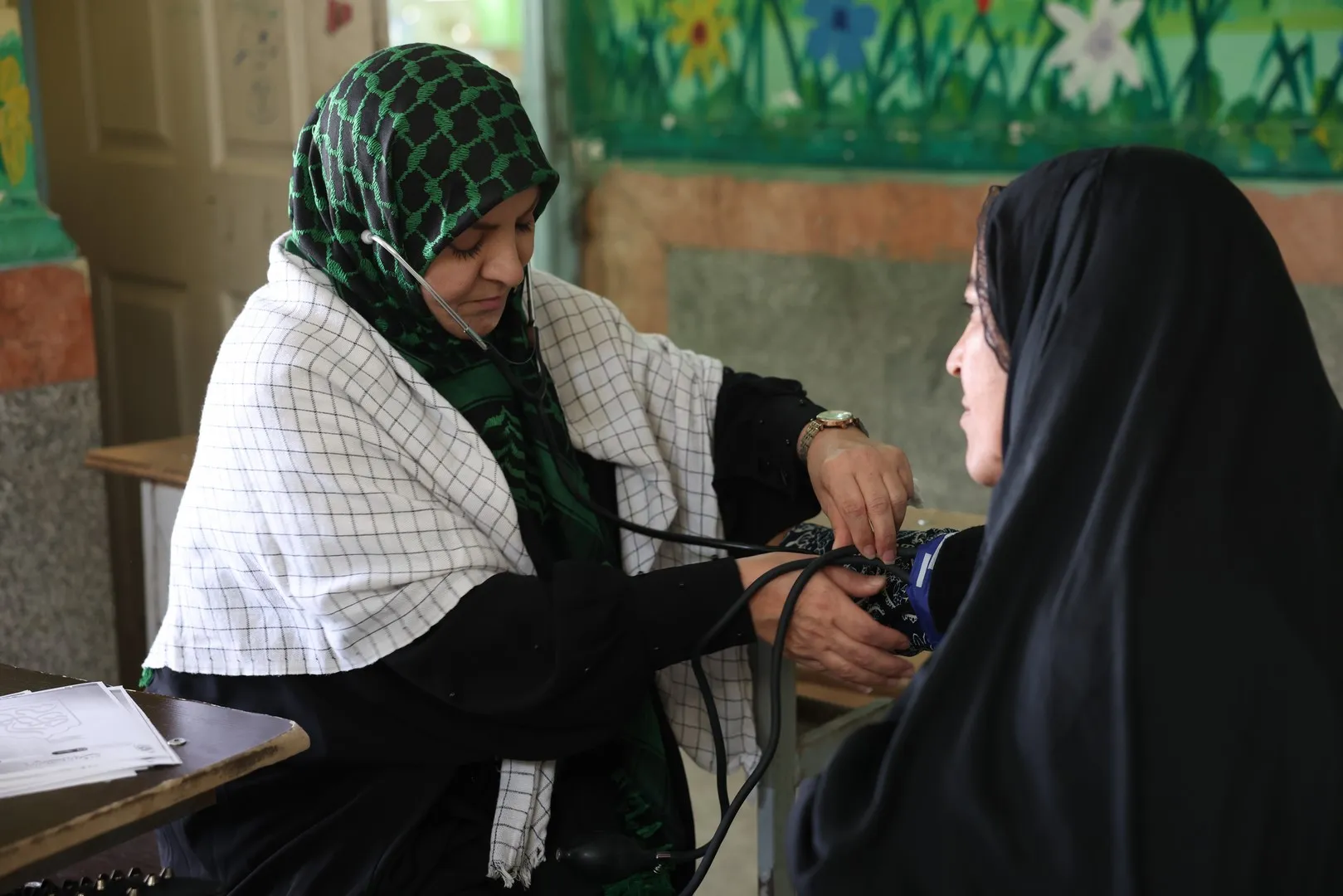 مشارکت پالایشگاه آبادان در اجرای اردوی جهادی درمانی در روستای تنگه 3