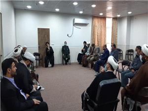 باحضور نماینده ولی فقیه و فرمانده سپاه خوزستان نشست هماهنگی برگزاری کنگره 4000 شهید روحانی برگزار شد