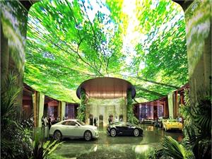 اولين هتل مجهز به جنگل باراني