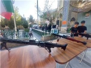 غبارروبي قُبور مُطهر شُهدا در امامزاده علي اکبر(ع) چيذر + بخش دوم تصاوير