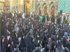 اجتماع باشکوه بانوان عزادار «در پناه نور» در امامزاده صالح(ع) تجريش برگزار شد+تصاوير- بخش چهارم