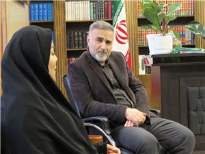 ملاقات سرپرست مديريت جهاد کشاورزي قائم شهربا محمد ابراهيم يعقوبي رئيس دادگستري دراين شهرستان صورت گرفت