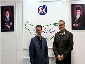 ديدارنماينده مردم نوشهر، چالوس و کلاردشت با مديرکل آموزش فني و حرفهاي مازندران