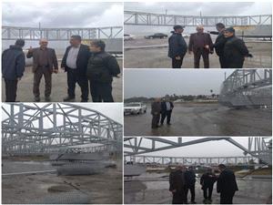 روند ساخت نخستين قفس تمامفلزي پرورش ماهي در درياي نوشهر مورد بازديد قرار گرفت