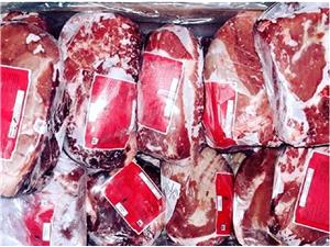 توزيع 8 تن گوشت قرمز منجمد تنظيم بازاري در شهرستان ساري