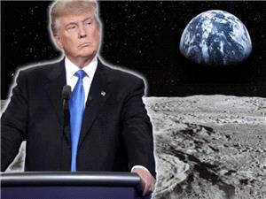 ترامپ ماه را در پروژه های فضایی در اولویت قرار داد