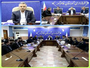 تشکيل کارگروه شوراي ترافيک شهرستان قائمشهر به رياست فرماندار