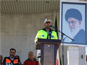 جانشين فرمانده انتظامي استان کرمانشاه: هدف از اجراي اين طرح؛ ارتقاء ايمني راه ها و خدمات رساني به شهروندان و مسافران است