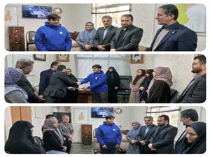 تجليل ازپژوهشگران برتر بخش گتاب درنشست با بخشدار