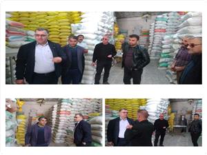 بازديد مشترک نظارتي از انبارهاي نگهداري برنج در بابل