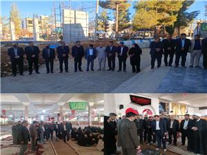 حضور سرپرست فرمانداري شهرستان بويراحمد در گلزار مطهر شهداء شهر ياسوج و شروع اولين روز کاري