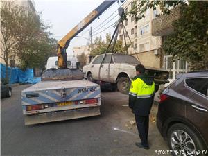 اجراي طرح جمعآوري خودروهاي فرسوده در منطقه 14