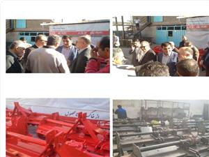 بازديد رئيس جهاد کشاورزي مازندران وفرماندار ويژه بابل از کارگاه توليدي ماشينآلات کشاورزي عبدي؛ تأکيد بر حمايت از صنايع داخلي و رفع موانع توليد