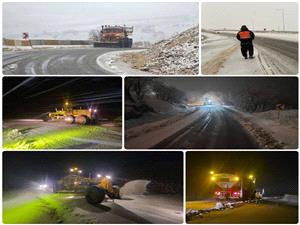 سرپرست اداره کل راهداري و حمل و نقل جاده اي استان کرمانشاه:بيش از 7500 کيلومترباند در کرمانشاه برفروبي شد