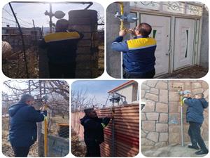 قطع گاز 4 هزار و 521 مشترک استان آذربايجان شرقي در جريان پايش مصارف