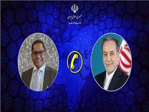 گفتوگوی تلفنی وزرای امور خارجه جمهوری اسلامی ایران و سریلانکا