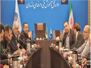 جلسه شوراي مربيان ادارهکل آموزش فنيوحرفهاي مازندران