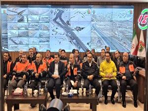 افتتاح ساختمان جديد مرکز مديريت راههاي آذربايجان شرقي در تبريز