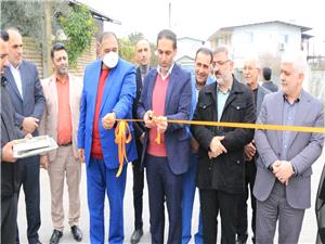 افتتاح متمرکز پروژه هاي بنياد مسکن درشهرستان ساري مناسبت ايام الله دهه مبارک فجر با اعتبار 450 ميلياردريال