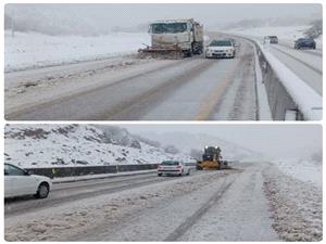 مديرکل راهداري و حمل و نقل جادهاي استان کرمانشاه :بيش از 4700 کيلومترباند دراستان کرمانشاه برف روبي شد