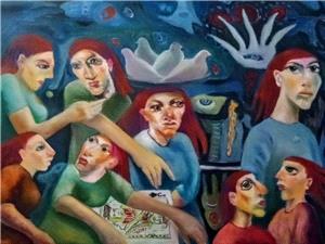 نحت وتصوير.. معرضان لإبراهيم فيليب وعرفه شاکر في "ضيّ"