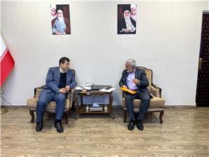 ديدار جعفريآذر با وزير ورزش و جوانان؛ تأکيد بر حمايت از قهرمانان، تکميل زيرساختها و تقويت پروژههاي ورزشي آذربايجانشرقي