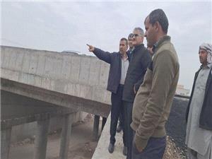 پيشرفت پل دامداران زاهدان از 70 درصد فراتر رفت