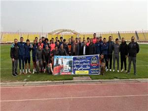 همافزايي راهداري قزوين و تيم ليگ برتري شمسآذر براي ترويج فرهنگ ايمني حملونقل