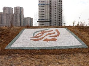 منطقه 22 پایلوت استفاده از شنهای رنگی میشود