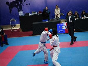 معرفی نفرات برتر مسابقات کاراته قهرمانی بانوان کشور