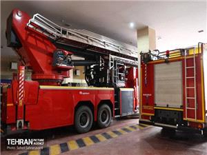 آمادگی آتشنشانی تهران برای مقابله با حوادث زمستانی