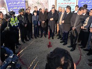 آغاز عمليات اجرايي قطعه پنجم محور سهراهي ايواوغلي تا گيت ورودي منطقه آزاد ماکو