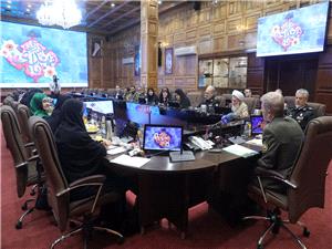 نشست فراکسيون زنان مجلس با فرماندهان ارشد ارتش/ تقدير از عملکرد ارتش در مقابله همهجانبه با دشمن صهيونيستي