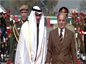 اولین سفر رسمی رئیس امارات به پاکستان