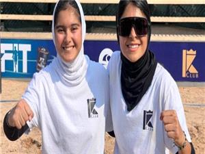 قهرماني فرحبدنيا و حيدري در هفته نخست تنيس ساحلي جام خليج فارس