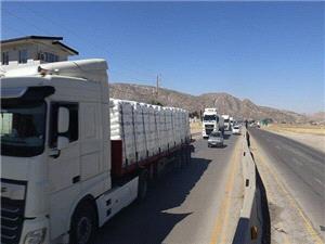 جابهجايي افزون بر 2.1 ميليون تُن کالا در ايلام