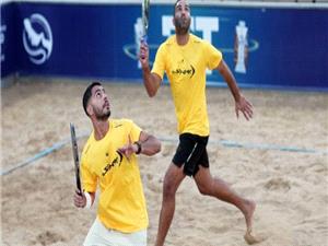 قهرمانی بندهنژاد و جوینده در هفته دوم رقابتهای بینالمللی تنیس ساحلی