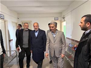 بررسي ميداني وضعيت خدمات سلامت تازه شهر سلماس با حضور رضازاده