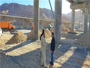 پيشرفت حدود 60 درصدي پروژه ساخت پل حرمک