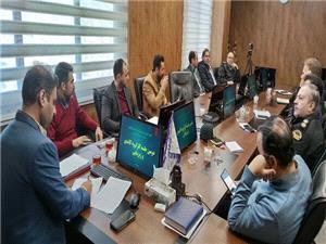 دومين جلسه تخصصي کارگروه کالبدي و زيربنايي پدافند غيرعامل استان خراسان شمالي برگزار شد