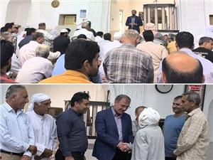 بازديد احمد مرادي از آبنما و چند روستاي دهستان کشار