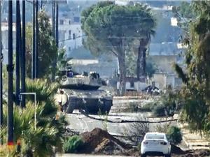 Israeli army vehicles enter Quneitra countryside village in southern Syria