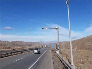 ثبت بيش از 9 ميليون تردد تخلف سرعت در محورهاي مواصلاتي استان طي 9 ماهه سال جاري