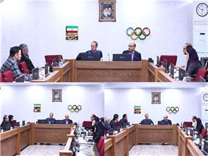 جلسه مسئولان کمیته با روسای فدراسیونهای شمشیربازی، کوهنوردی و کبدی