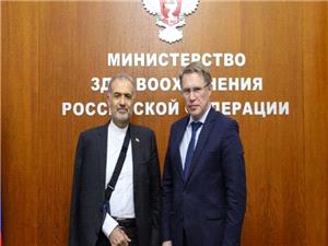 رايزني ايران و روسيه براي توسعه همکاريها در حوزه بهداشت، دارو و آموزش پزشکي