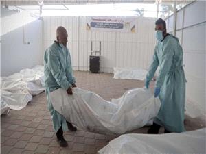 وزارت بهداشت غزه پیکر 15 شهید را تحویل گرفت