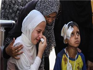 16 شهيد در پي بمباران مرکز پليس غزه